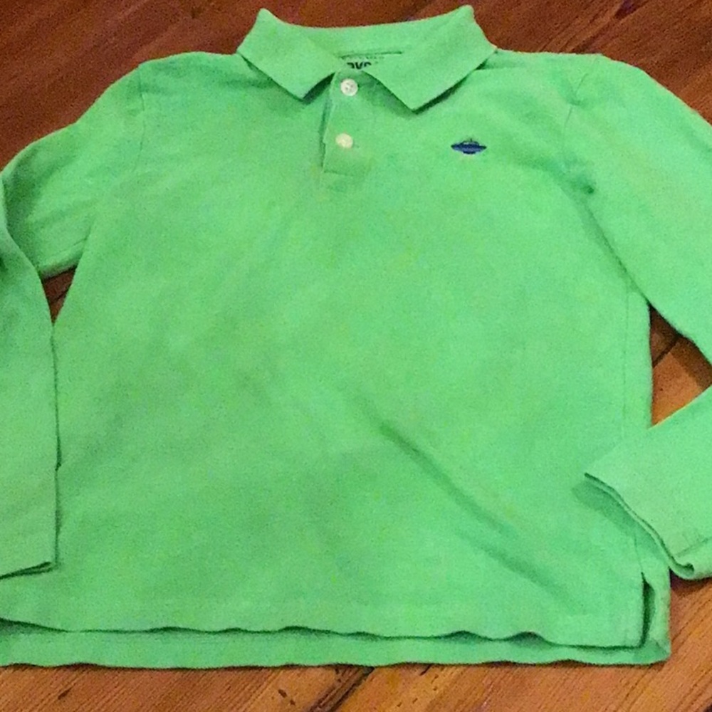 Crewcuts everyday polo shirt long sleeve size 8